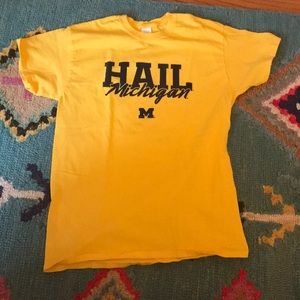 A University Of Michigan Shirt